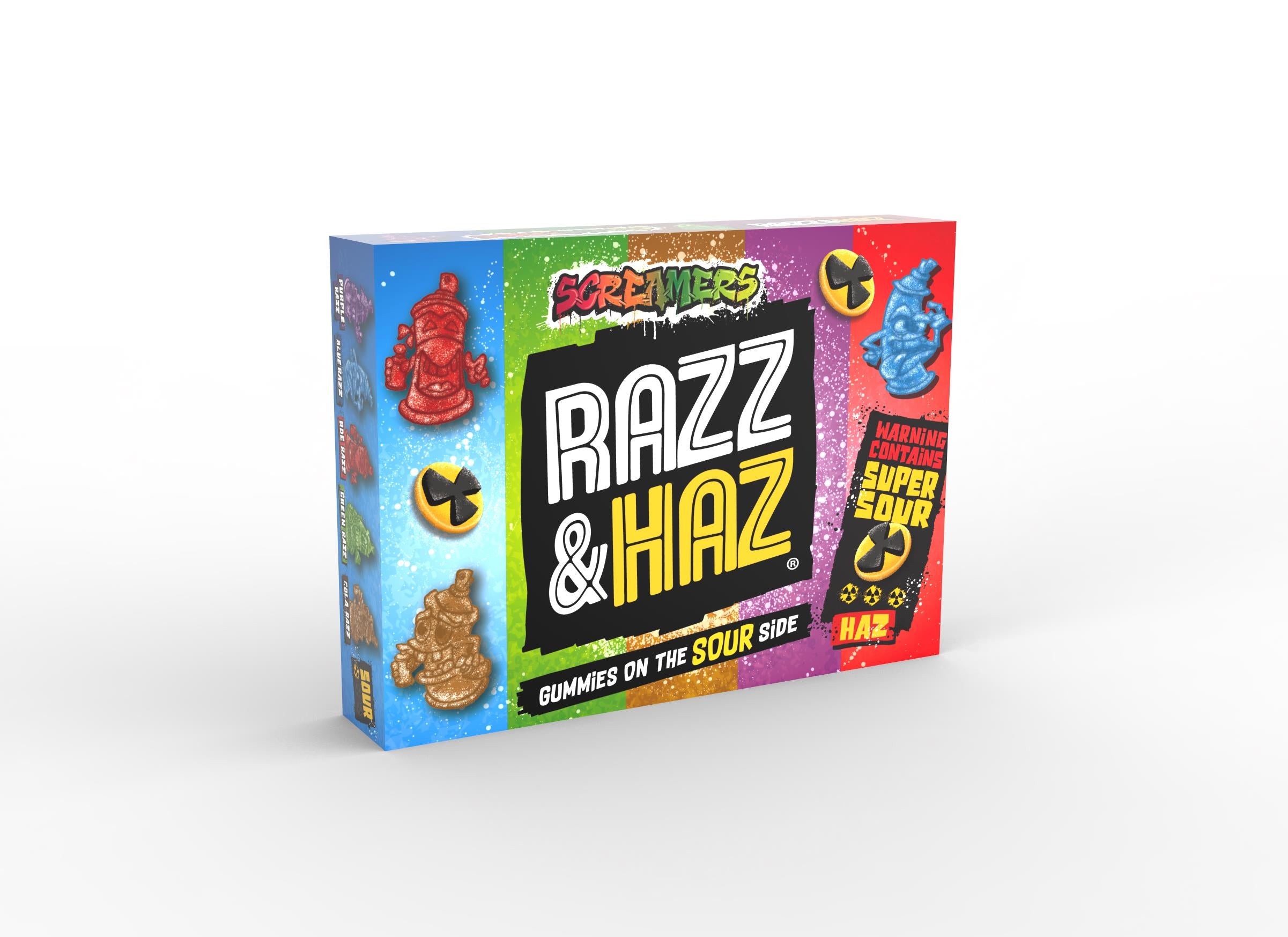 Zed Candy Screamers Razz & Hazz (100g)