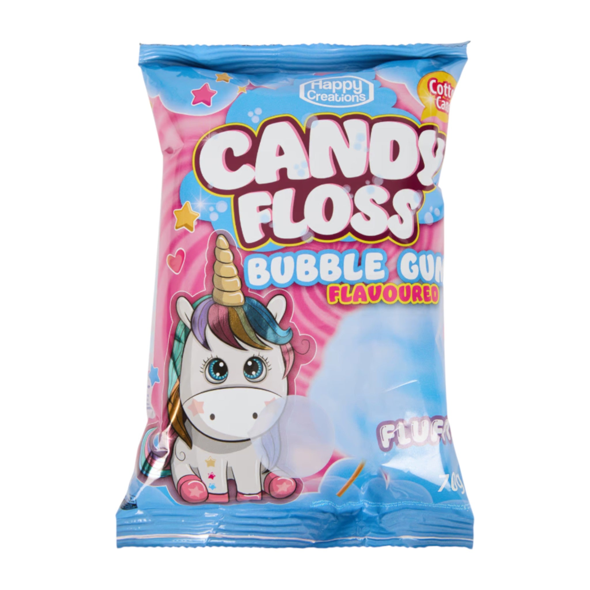 Happy Creations Suikerspin Bubblegum - 70g