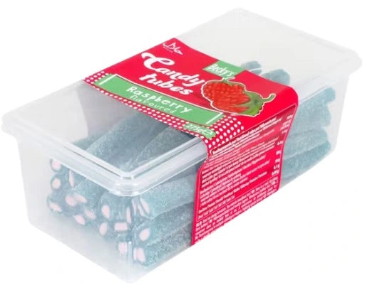 Backy's - Candy Tubes Raspberry - 275g