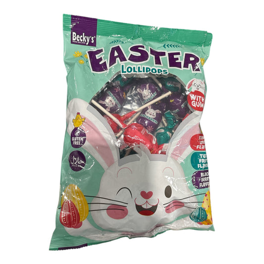 Zak Met Paas lolly's met Kauwgom