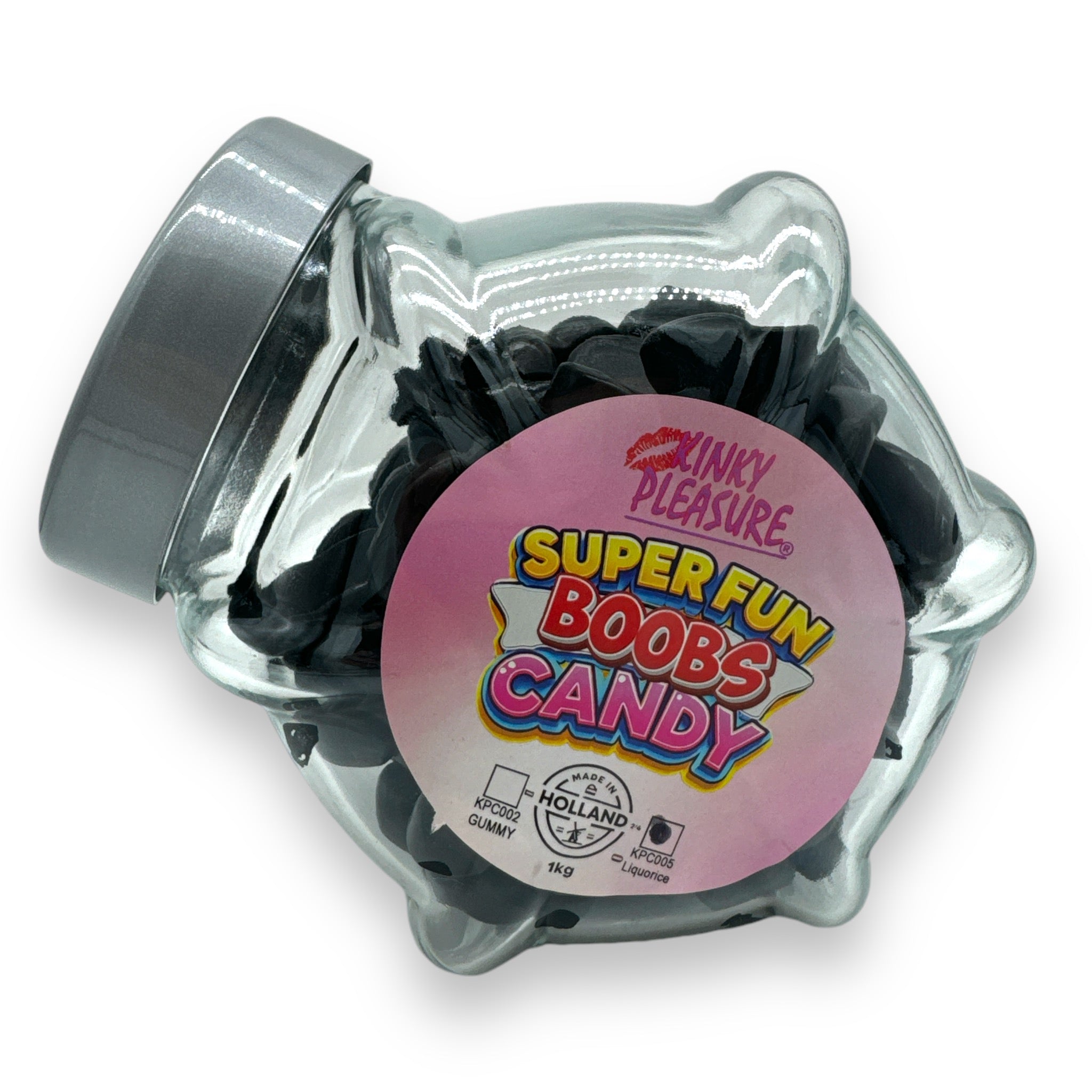 Drop Borsten Verpakt Per 150 Gram Of In Glazen pot 1 kg