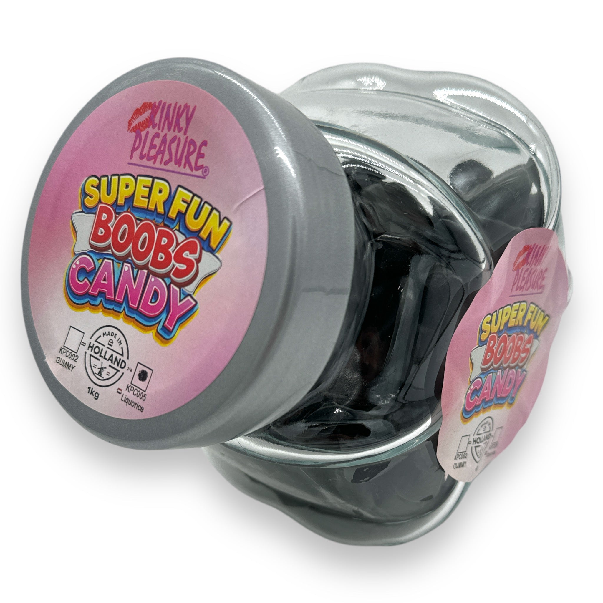 Drop Borsten Verpakt Per 150 Gram Of In Glazen pot 1 kg