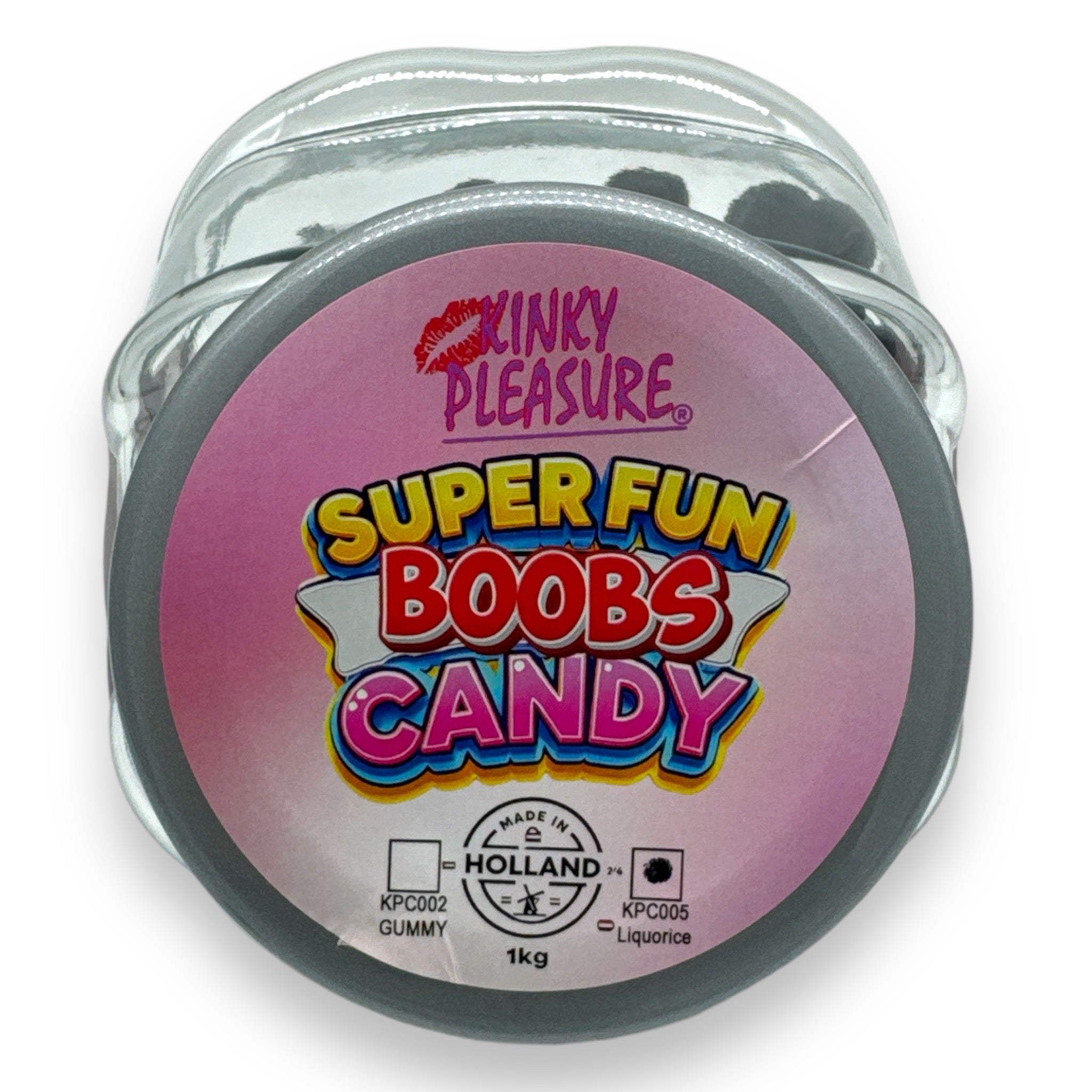 Drop Borsten Verpakt Per 150 Gram Of In Glazen pot 1 kg