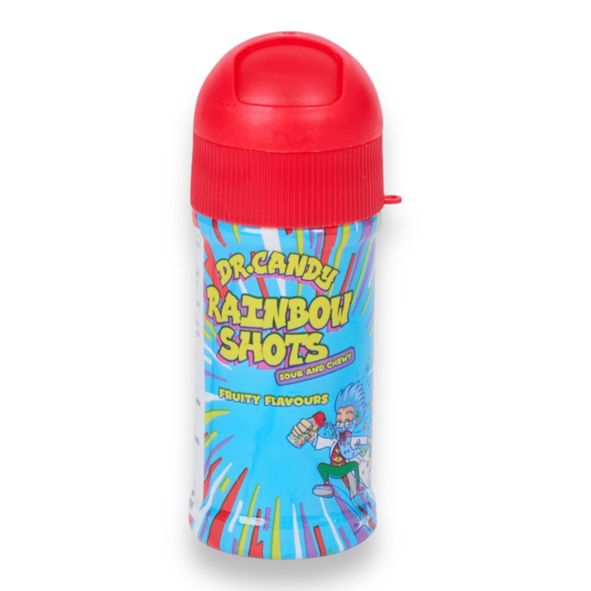 Dr. Candy - Rainbow Shots - Rood - Aardbeiensmaak