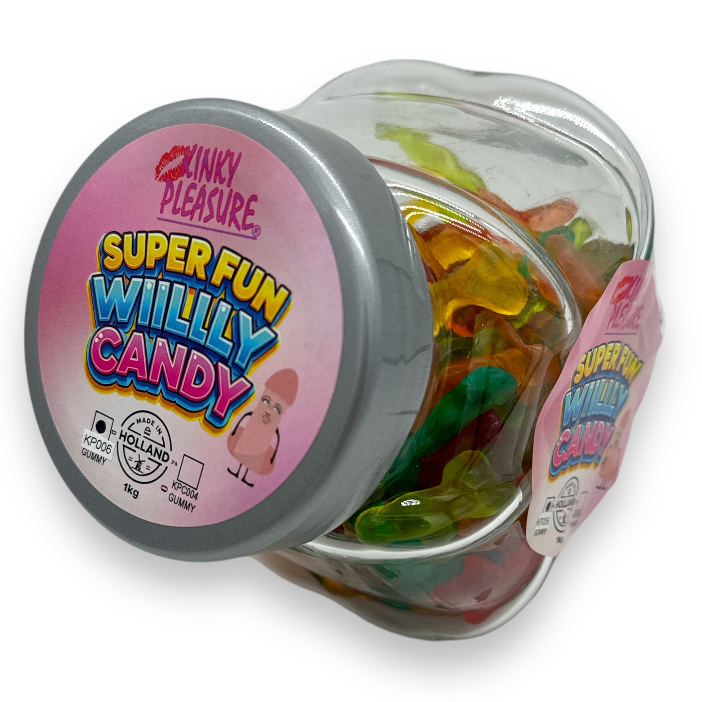 Kinky Pleasure - Super Fun Willy Candy - Gummy - 150 grams & 1 Kilo