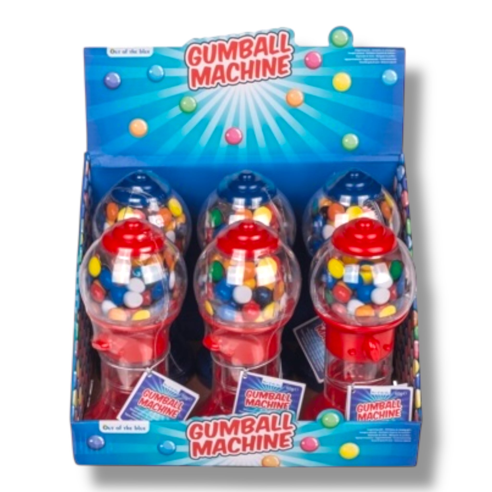 Kauwgomballen Machine Medium 6 Stuks In Display