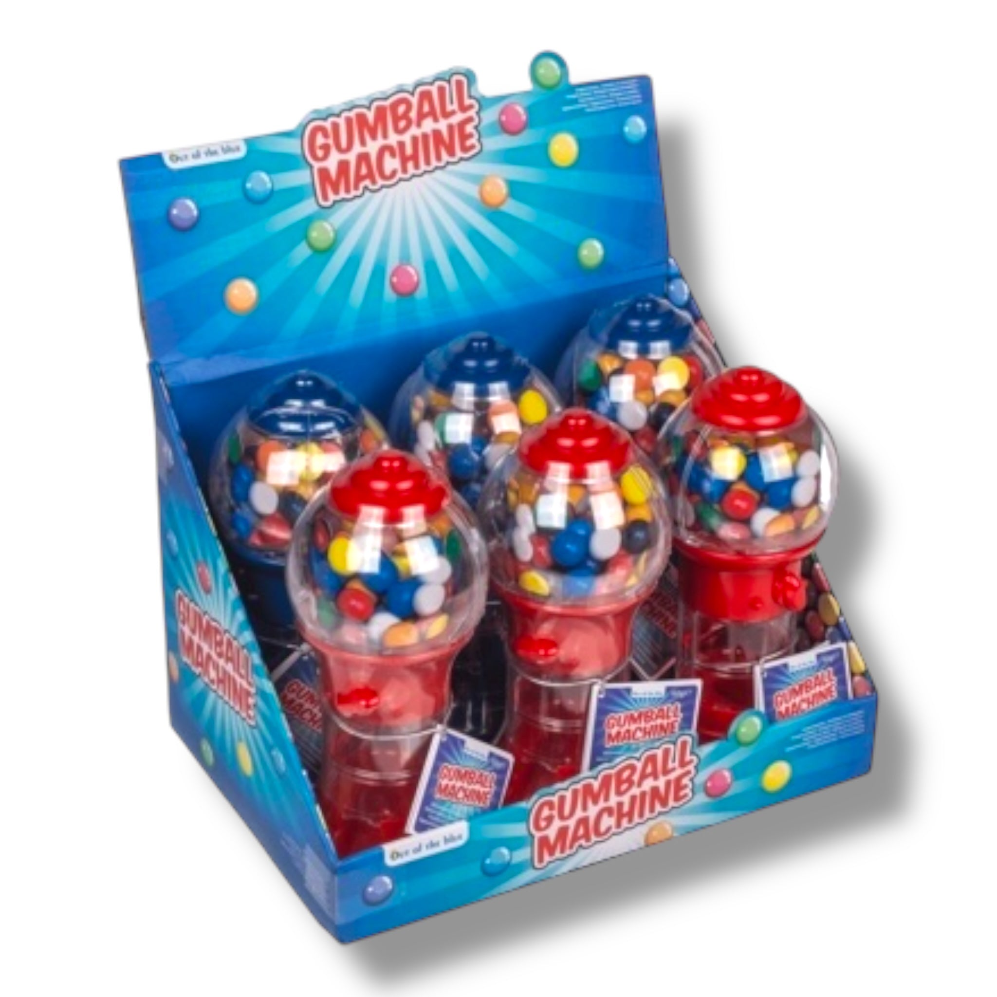 Kauwgomballen Machine Medium 6 Stuks In Display