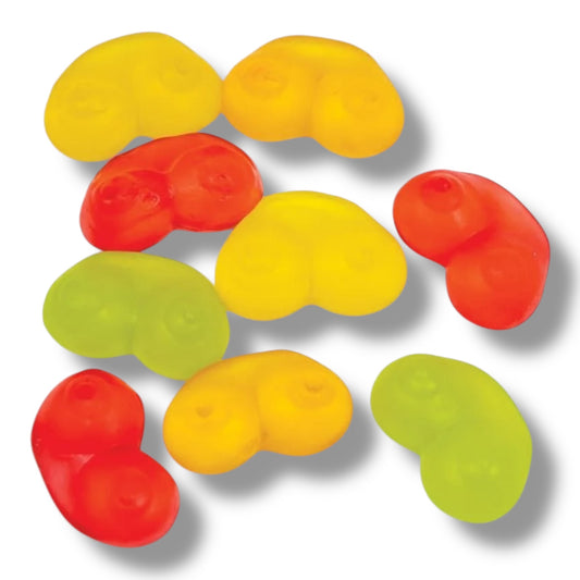 18+ Erotische Snoep Mix Gummy & Drop Tieten