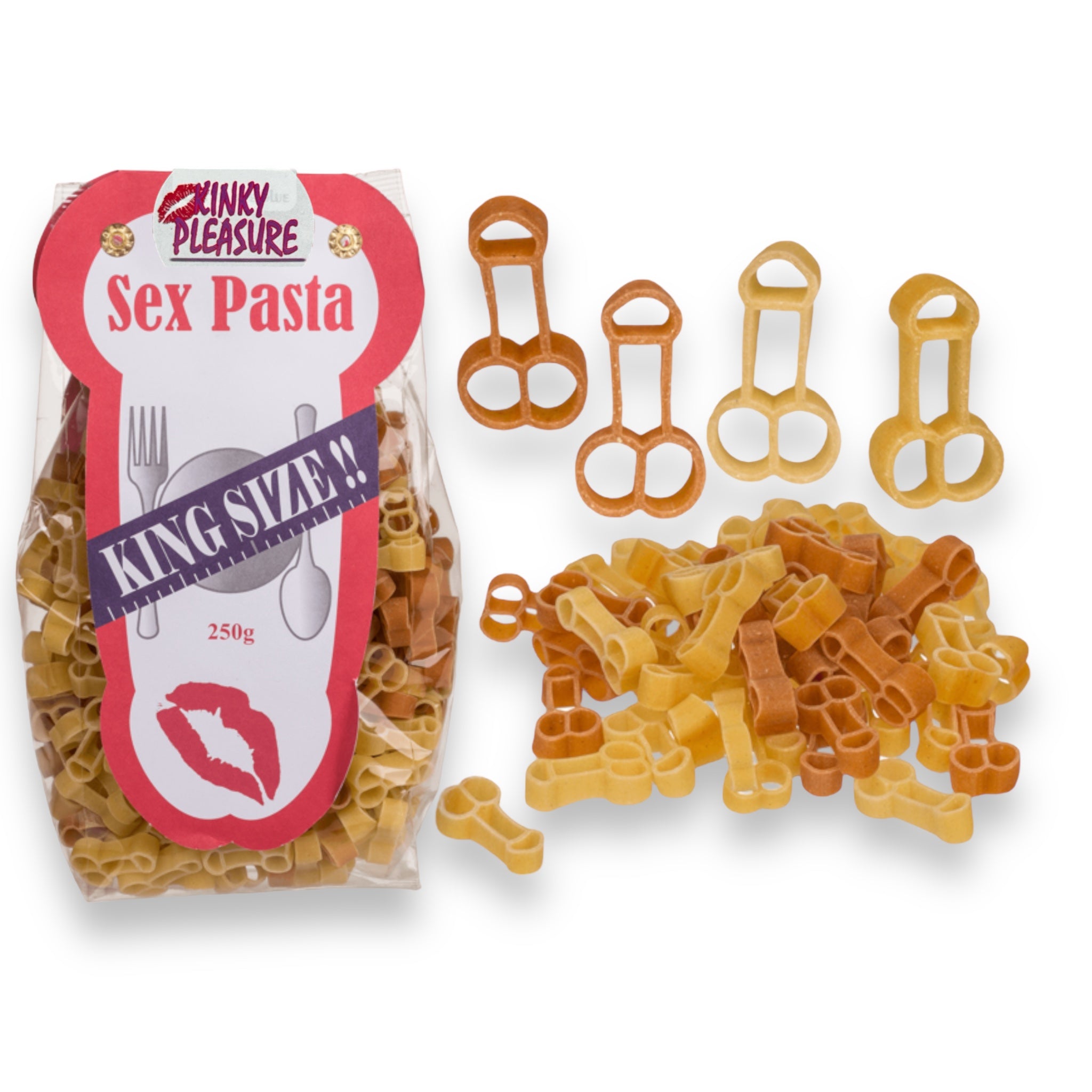Grappige Piemel Pasta - Erotish Snoep - 250g
