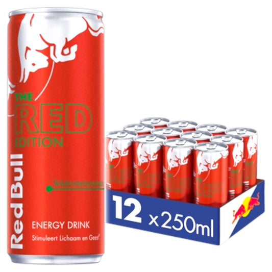 Red Bull Energy Drink 250ml Watermeloen (The Red Edition)