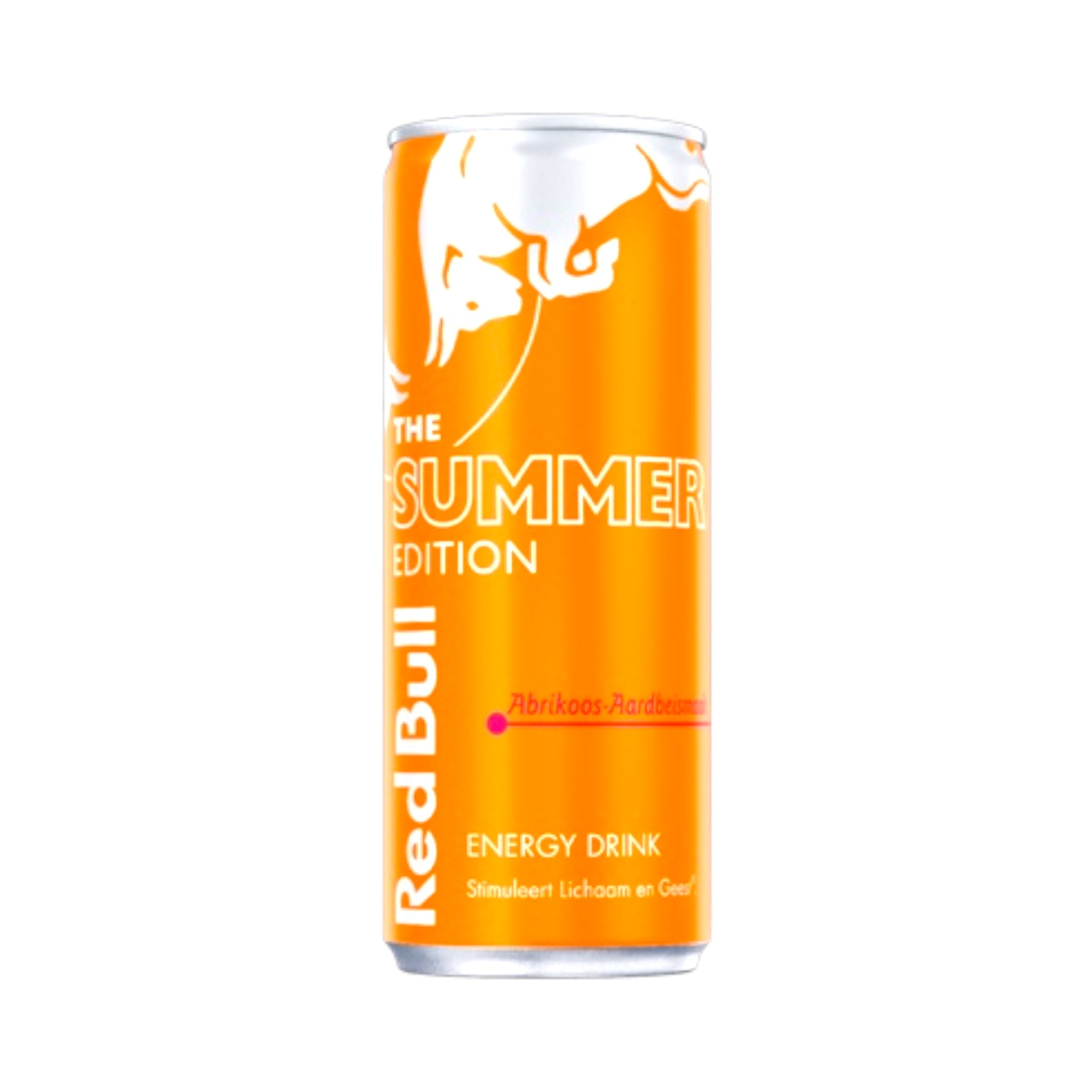 Red Bull Energy Drink 250ml Abrikoos-Aardbei Smaak (The Apricot Edition)