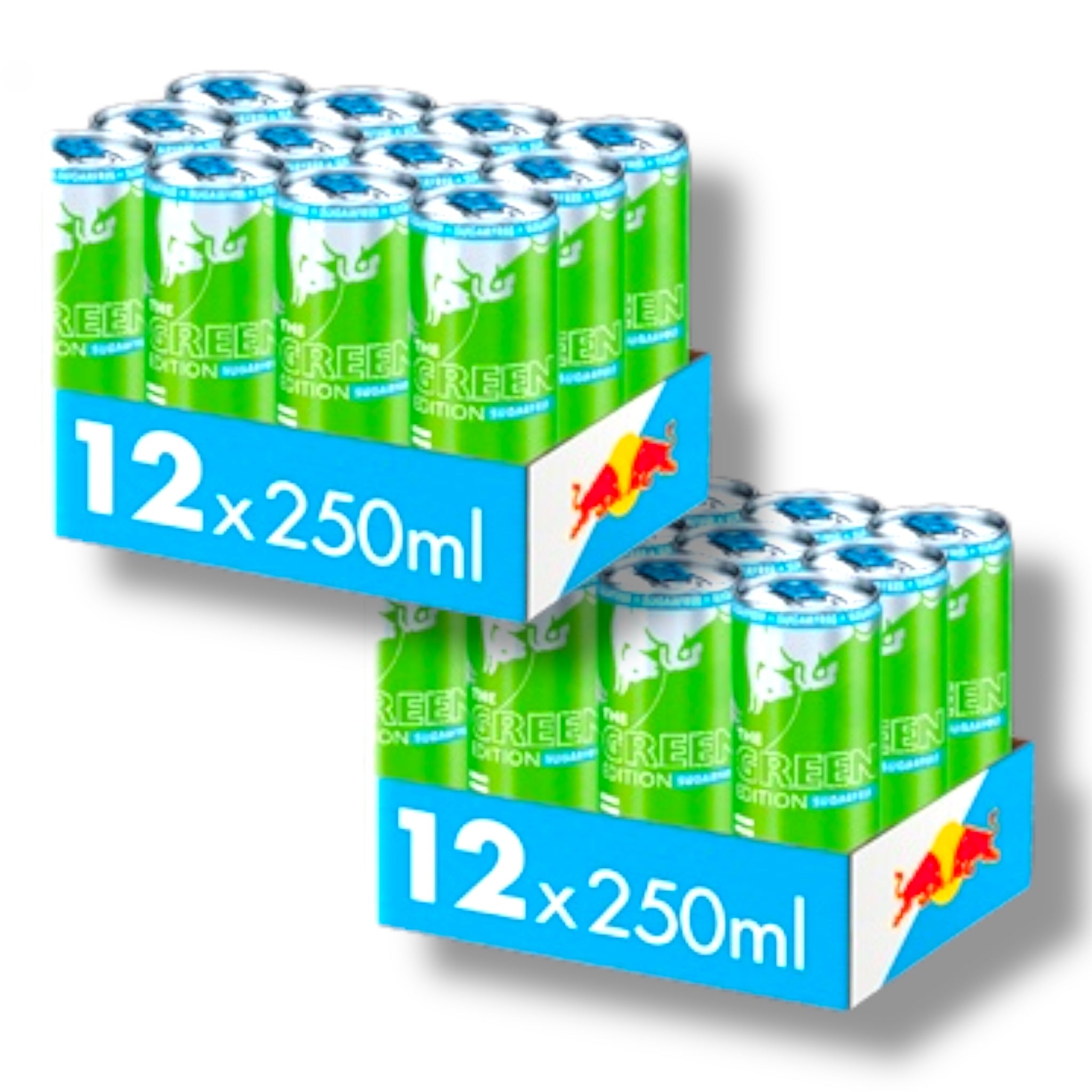 Red Bull Energy Drink 250ml Curuba-Vlierbloesem(The Green Zero Edition) (SUIKERVRIJ)