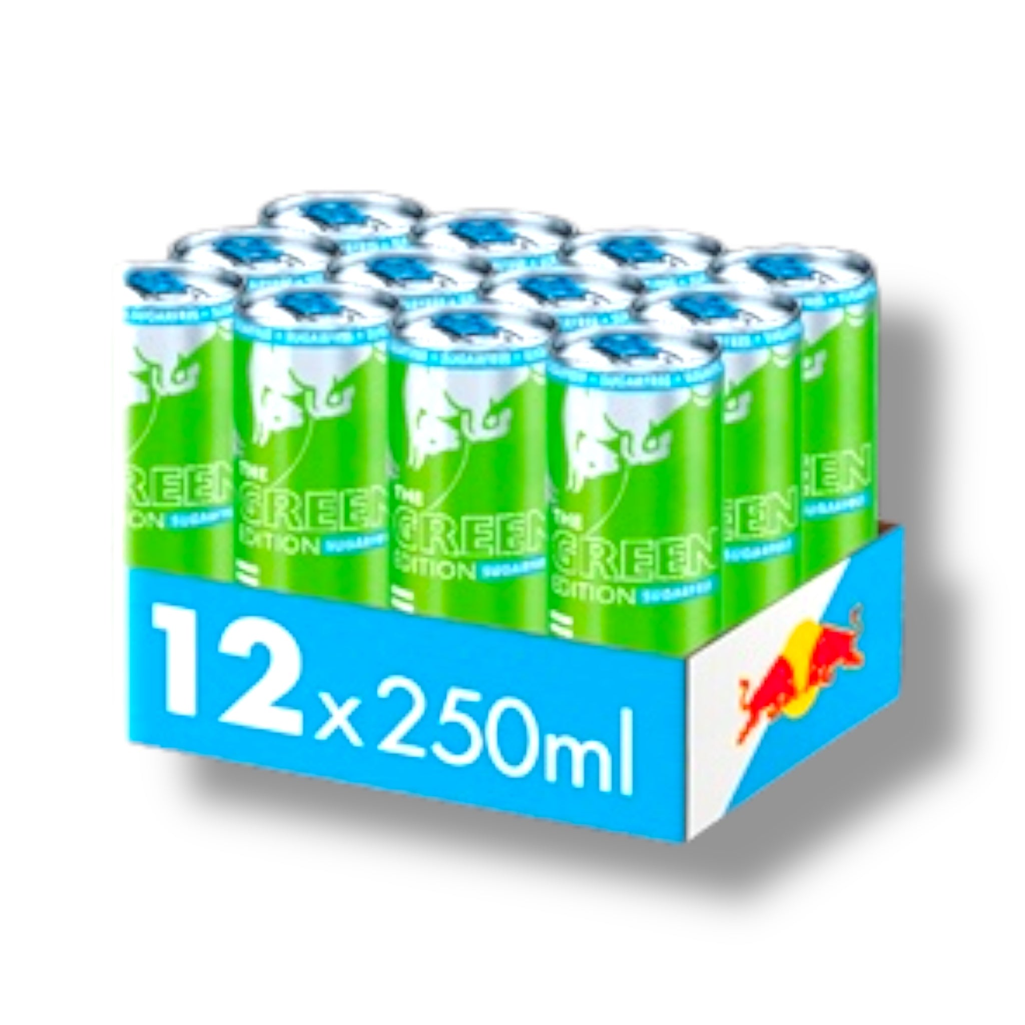 Red Bull Energy Drink 250ml Curuba-Vlierbloesem(The Green Zero Edition) (SUIKERVRIJ)