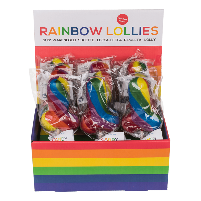 Penis Lolly Regenboog Pride Edition - Erotisch Snoep