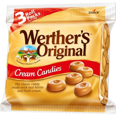 Werther's Orginal Karamel Snoepjes 3 Rollen
