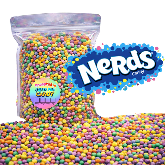 NERDS Snoepmix – Knapperige Zoetzure Snoep Korrels
