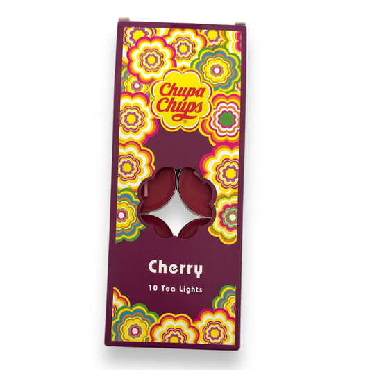 Chupa chups cherry 10 tea lights