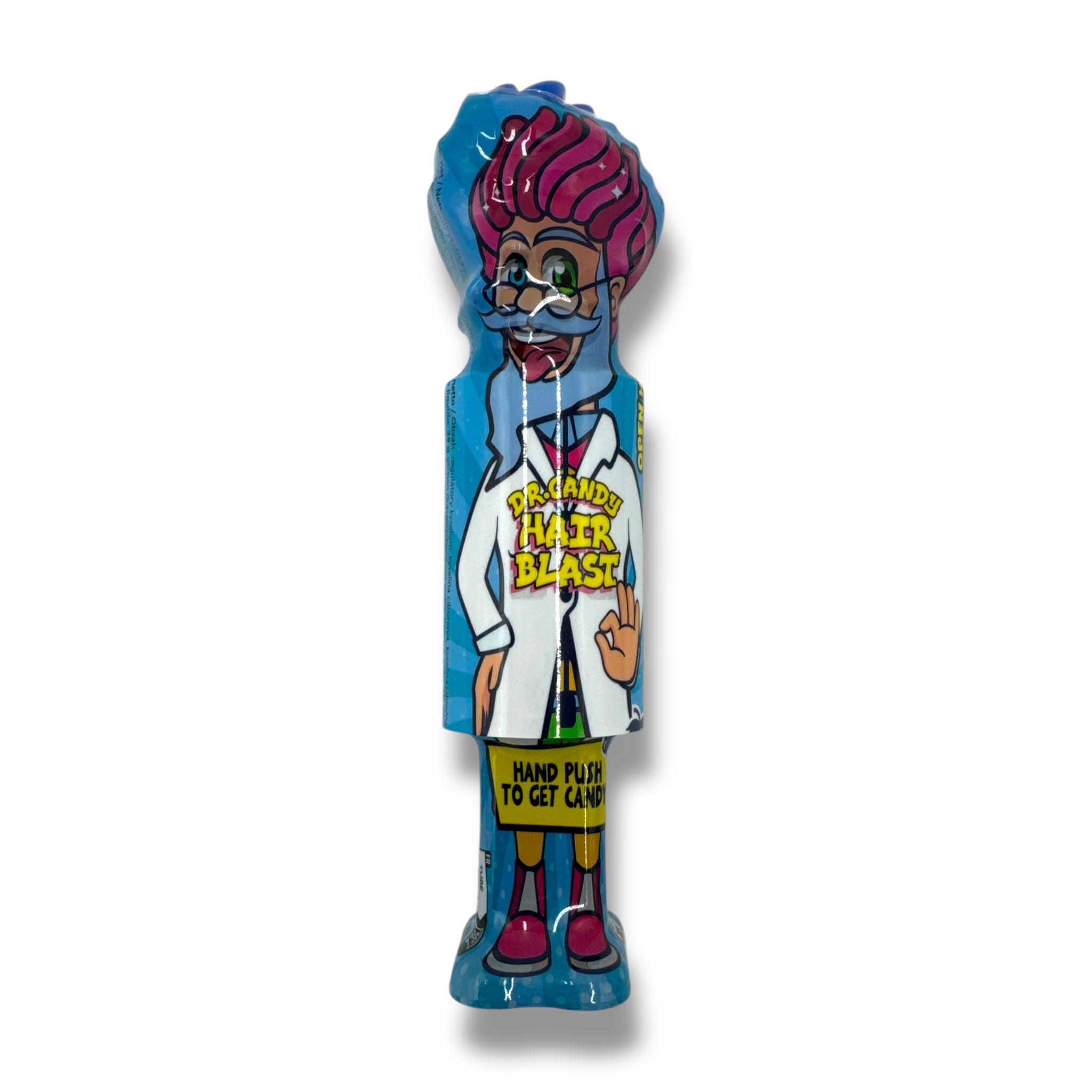 DR Candy Hair Blast – Lolly & Gel Snoep Combinatie in 3 Smaken (Watermeloen, Aardbei & Framboos)
