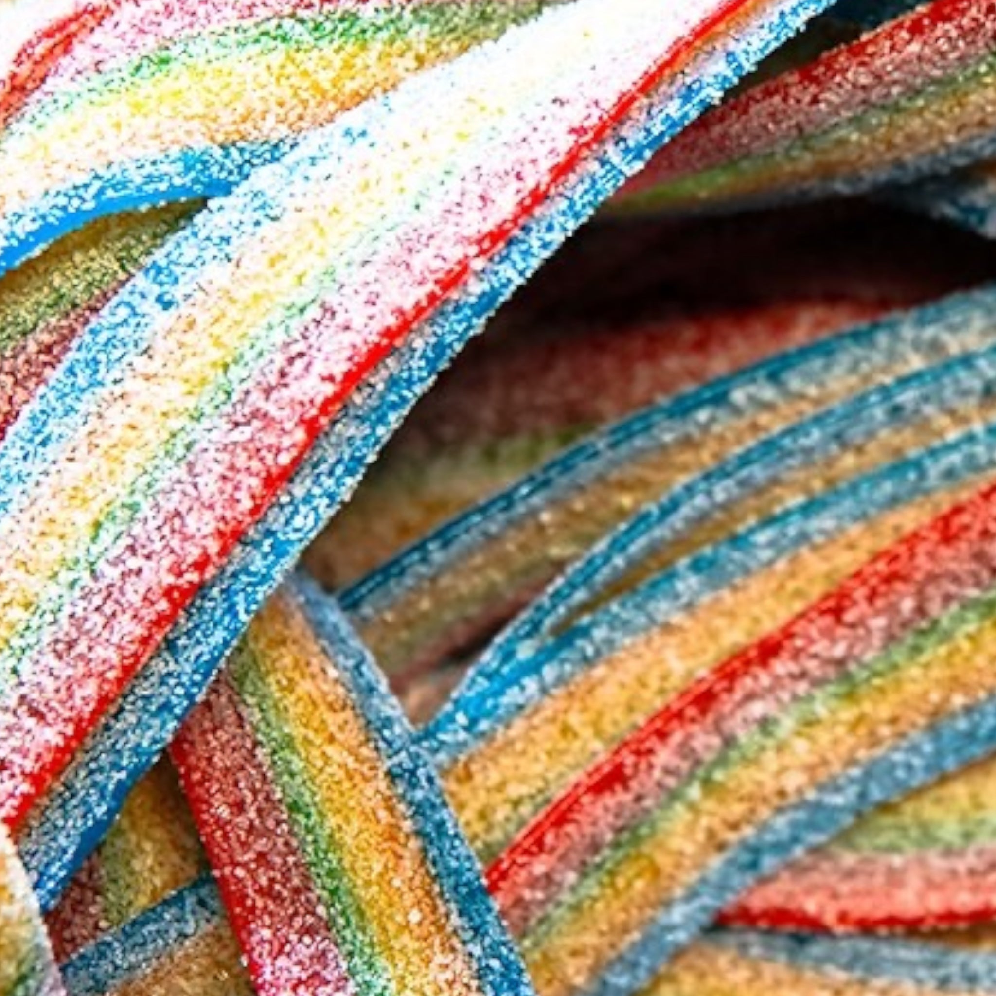 Zure Matten Tutti Frutti – Kleurrijke Zoetzure Linten