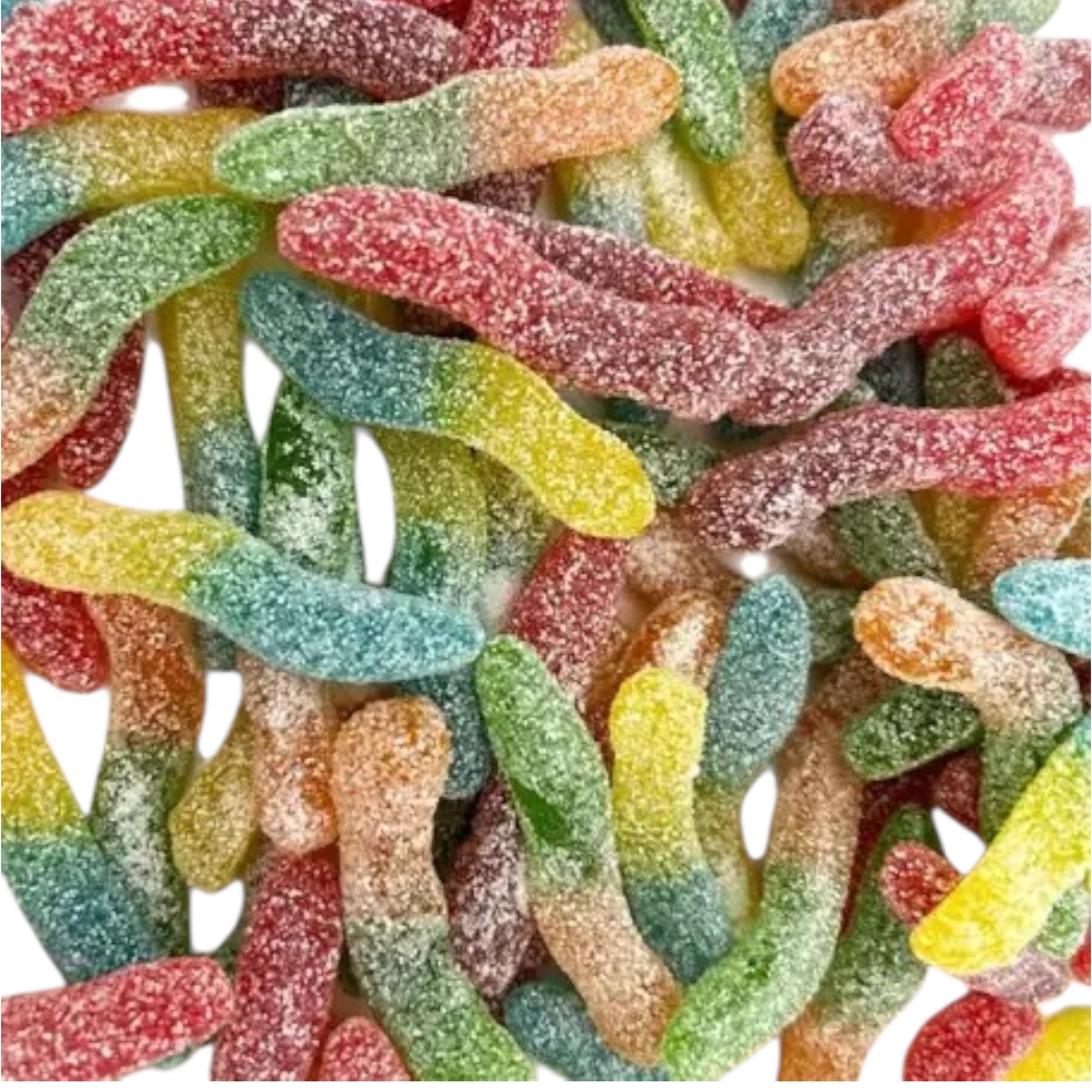 Zure Wormen – Zachte Winegums met Zoetzure Smaak