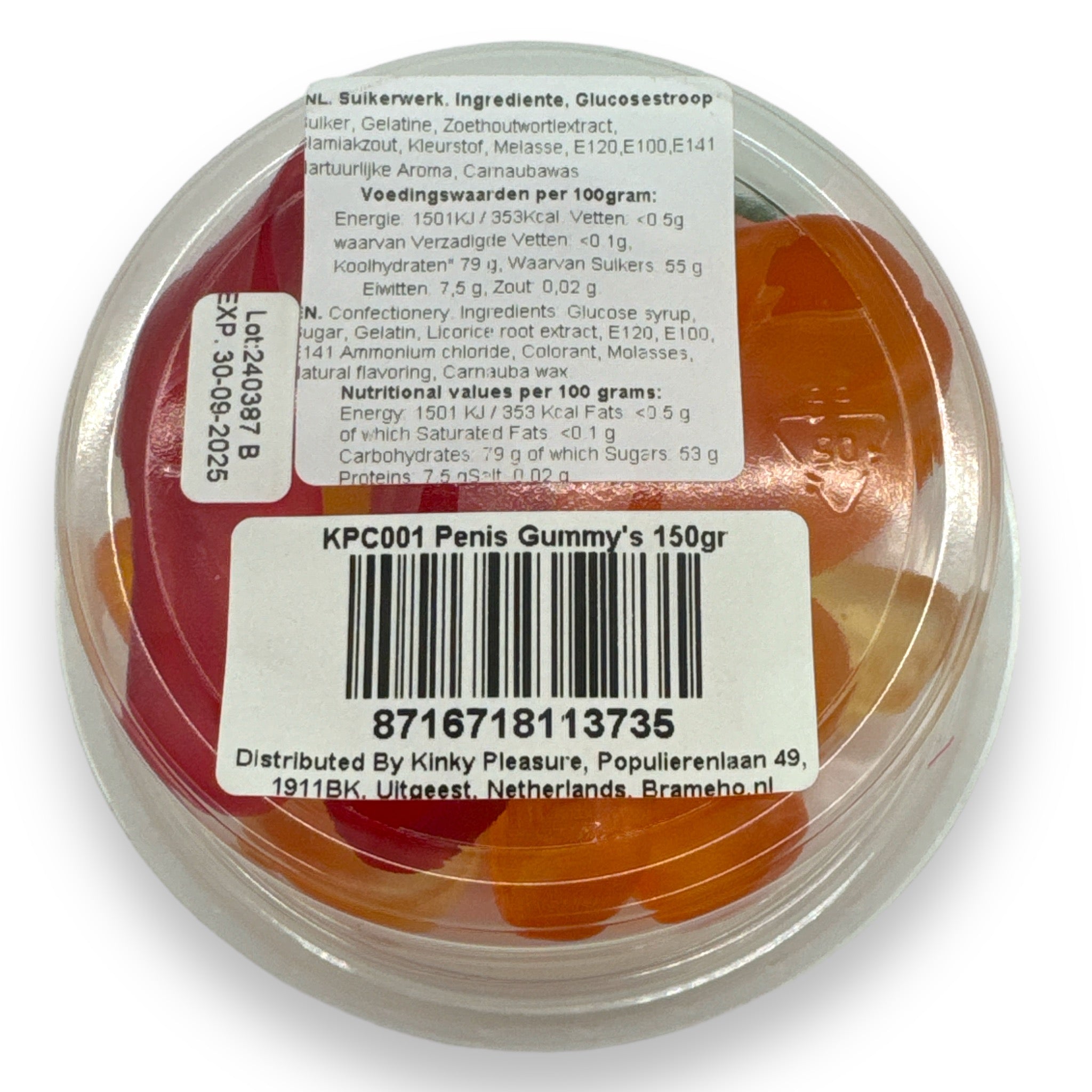 Drop & Gummy Lullen Mix Van 150 Gram Of 1 kg