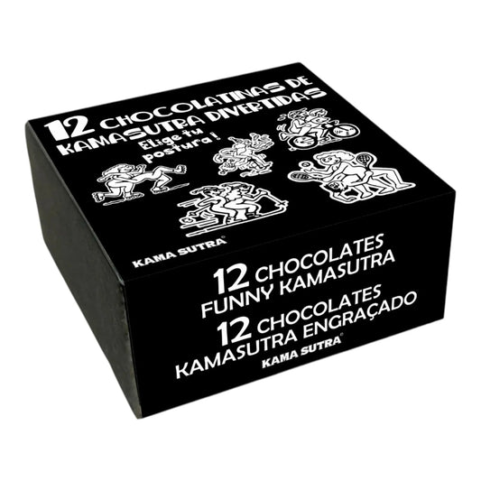 Kamasutra Erotische Chocolaatje 12 Stuks in verpakking
