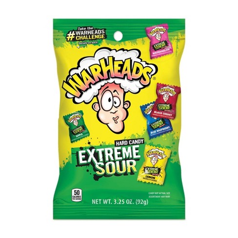 Warheads Extreme Sour Hard Candy – Extra Zure Snoepjes