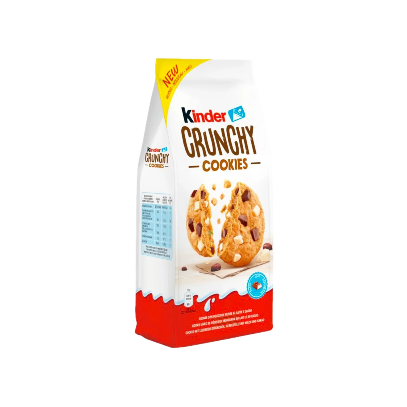 Kinder Crunchy Cookies – Knapperige Koekjes met Chocolade en Melkcrème