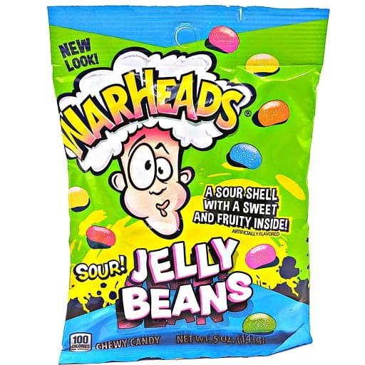 Warheads Sour Jelly Beans – Extra Zure Kauwsnoepjes
