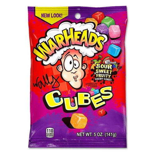 Warheads Chewy Cubes – Zuur & Zoet Kauwsnoep